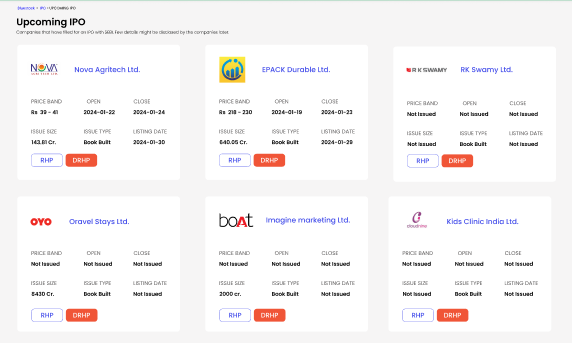 IPO-WEB-APP